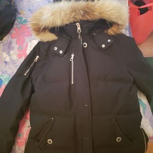 Woman winter coat ~ Black